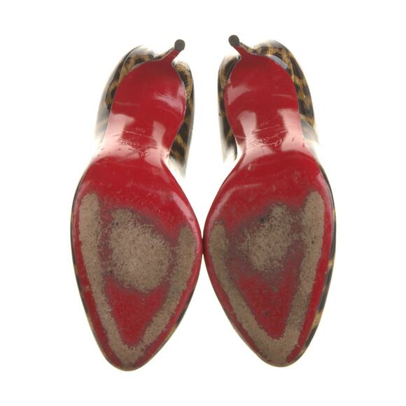 ❤️Christian Louboutin Doracora Leopard Heart Pumps❤️ - Picture 5 of 5